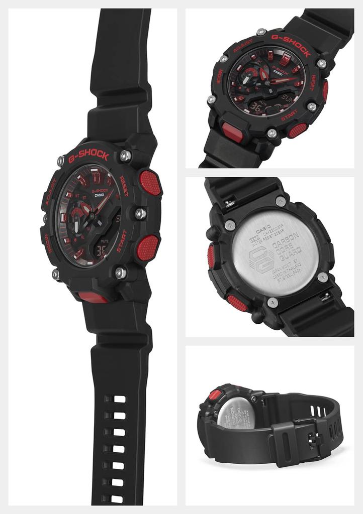 CASIO G-SHOCK GA-2200BNR-1AJF мужские черные