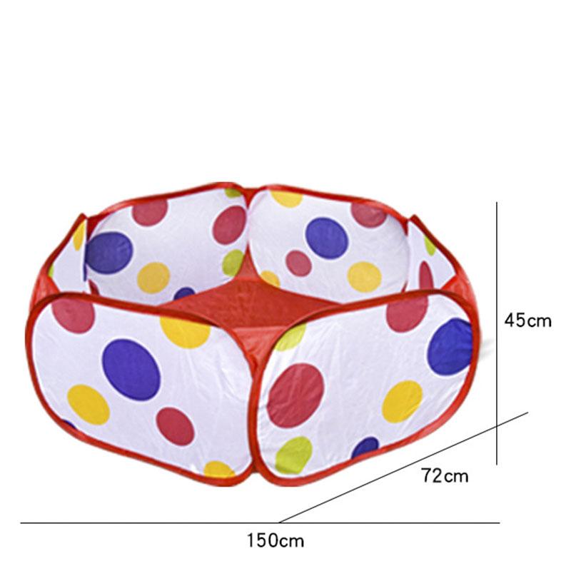 Портативная Складная Палатка Для Игр В Помещении и На Открытом Воздухе, Развивающие Красочные Игрушки, Бассейн с Океанскими Шариками, Игровой Домик, Подарок для Детей