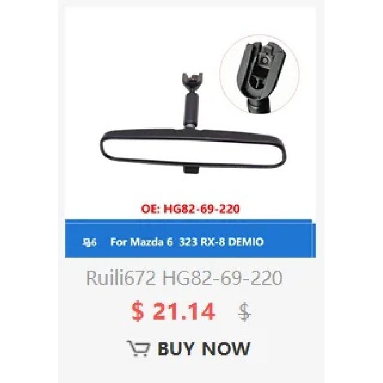 Ruili646 96321-2DR0A Interior Rearview Mirror for Nissan Fairlady 350Z Navara Maxima Sentra Altima NV 1500 2500 3500 Tiida Versa