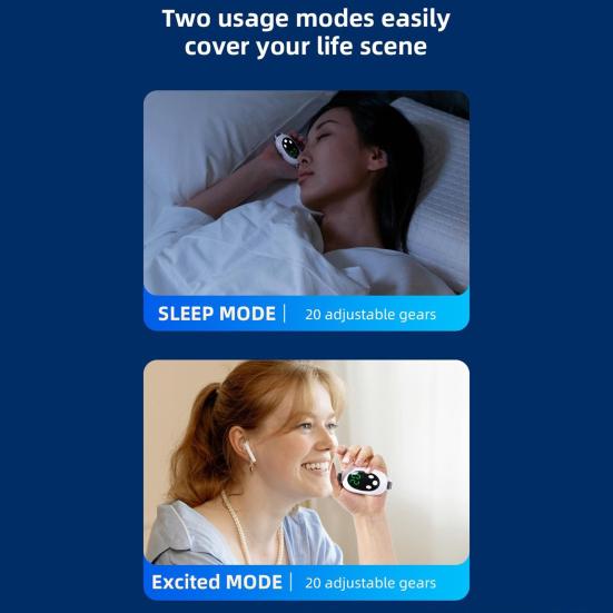 Устройство для сна, средство от бессонницы, помощник при тревоге, портативное устройство для сна, портативный низкочастотный импульс микротоковой машины для сна для домашнего офиса