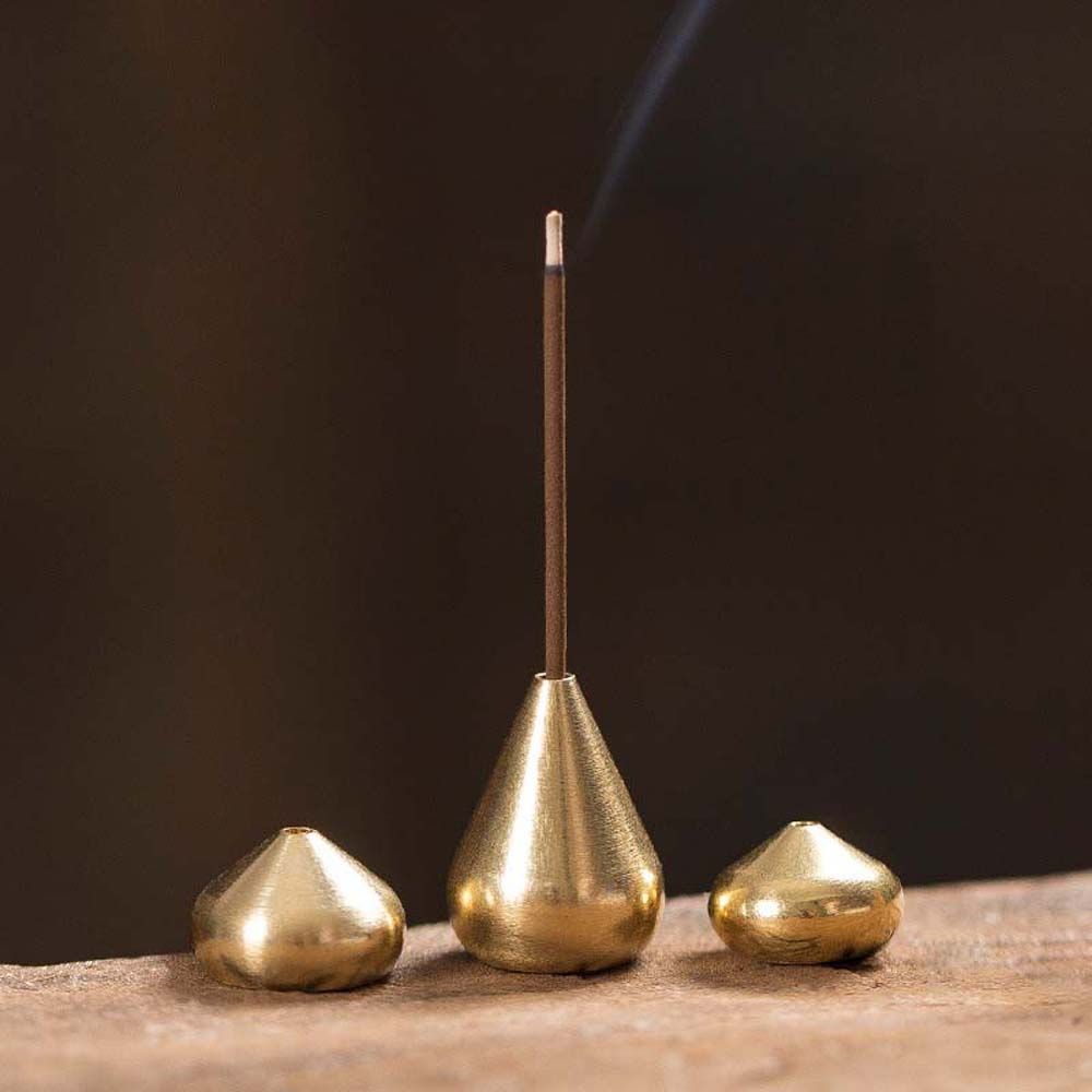Metal Temples Craft Incense Base Incense Stick Holder Home Decoration Sandalwood Coil Base