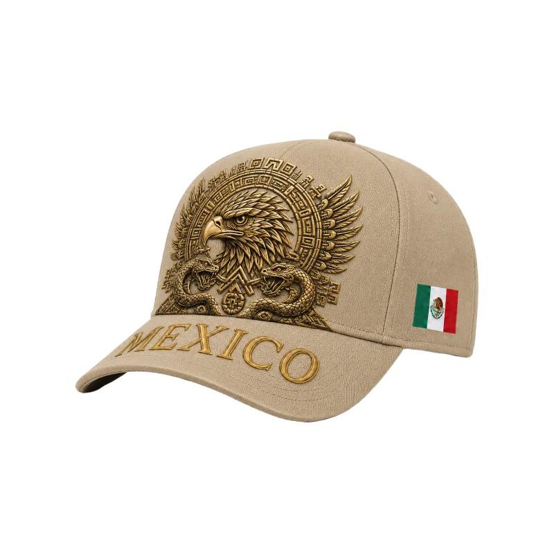 3D Digital Print Baseball Cap With Maya Totem Unisex Outdoor Sun Hat Travel Beach Cycling