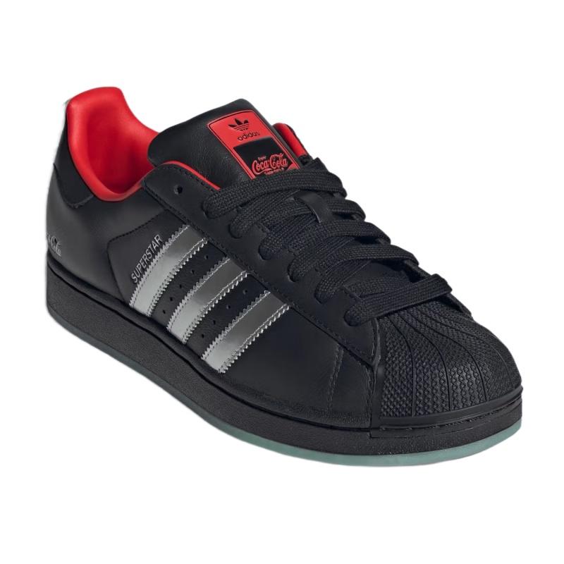 adidas X Coca-Cola Superstar 'Черный Металлик Серебристый' Мужские KH6891