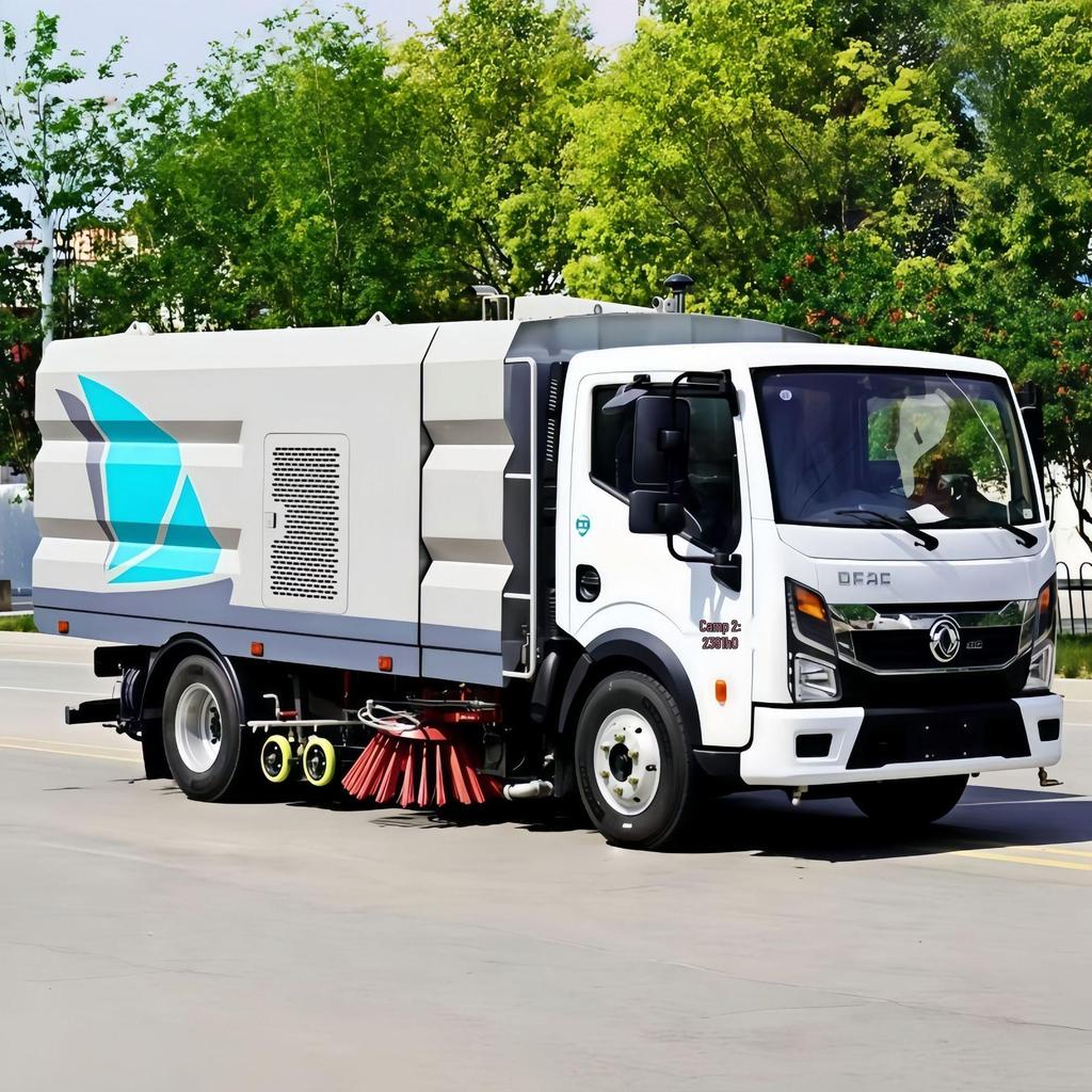 High-Efficiency Energy-Saving Multifunctional Road Sweeper and Washer