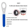 MTB Road Bike Bottom Bracket Tool 39/40.5/44/46/50mm Aluminum BB Installation Removal Wrench For DUB  BB91 BB71 BB51 BSA30 BB386