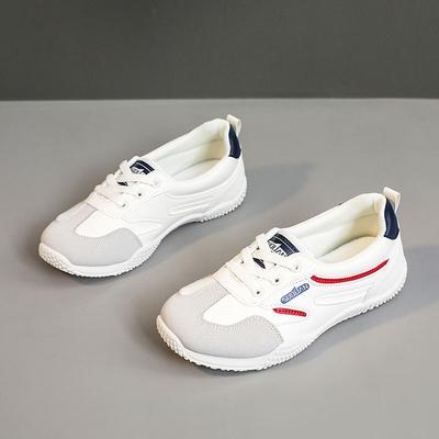 Модные Новые Дышащие Белые Туфли 2025 Весна и Осень Увеличивающие Рост Повседневные и Износостойкие Спортивные Туфли Женские Повседневные Кроссовки