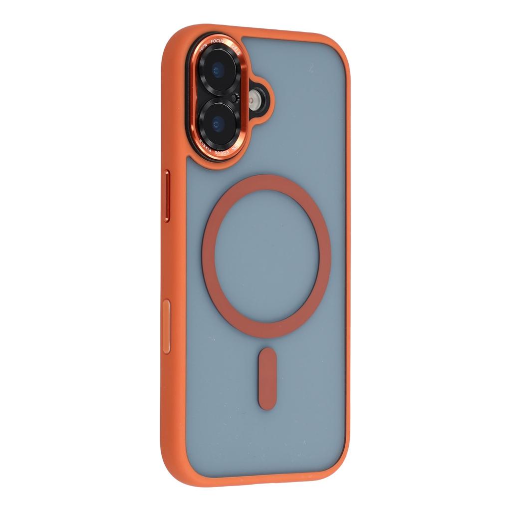 For iPhone 17 Case Compatible with MagSafe TPU + Acrylic Hybrid Phone Shell