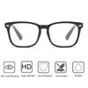 Latest Retro Anti Eyestrain Eyeglasses Men and Women Portable Anti-blue Eyeglasses Plastic Frame Eyeglasses Black Leopard Optical Eyeglasses