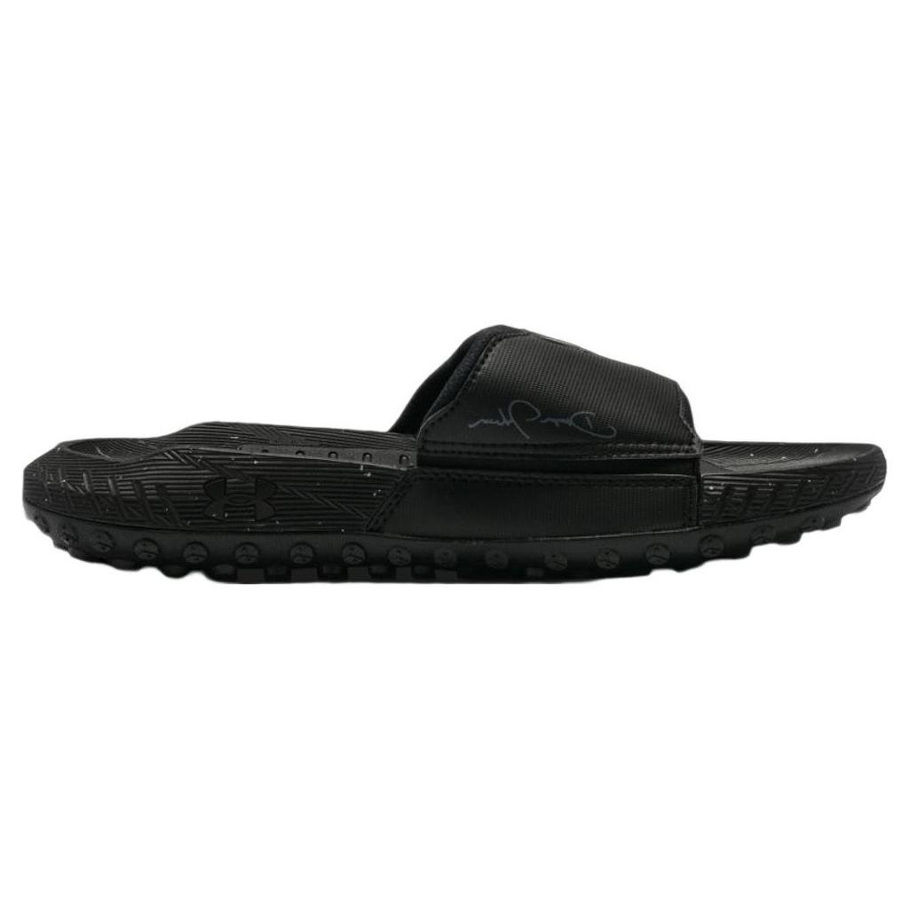 Under Armour Шлепанцы Project Rock 3 Slide Pitch Унисекс Черный 3026034-001