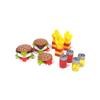 Small Particles Building Block Compatible Patchwork Food Assembly Bread Dessert Garden Street Scene