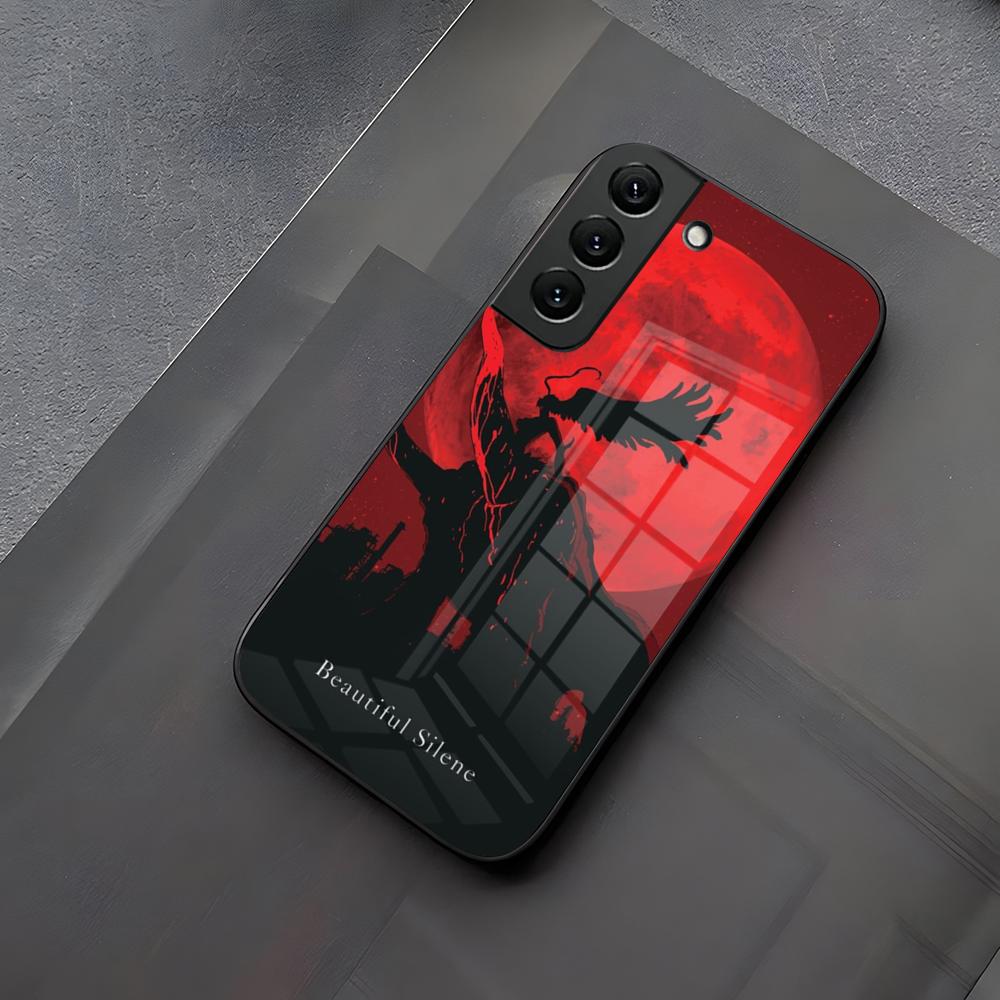 Чехол для телефона DEVILMAN Crybaby Аниме Стекло Для Samsung Galaxy S23 S24 S21 S25 S22 S20 Ultra Fe Plus A55 A15 A14 Coque