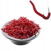 Artificial Worms Red Earthworm Dendrobena Muck 3.5 Cm 100X