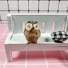 Outdoor Courtyard Easy Use Car Decoration Resin Crafts Owl Ornaments Mini Owl Miniatures Figurine