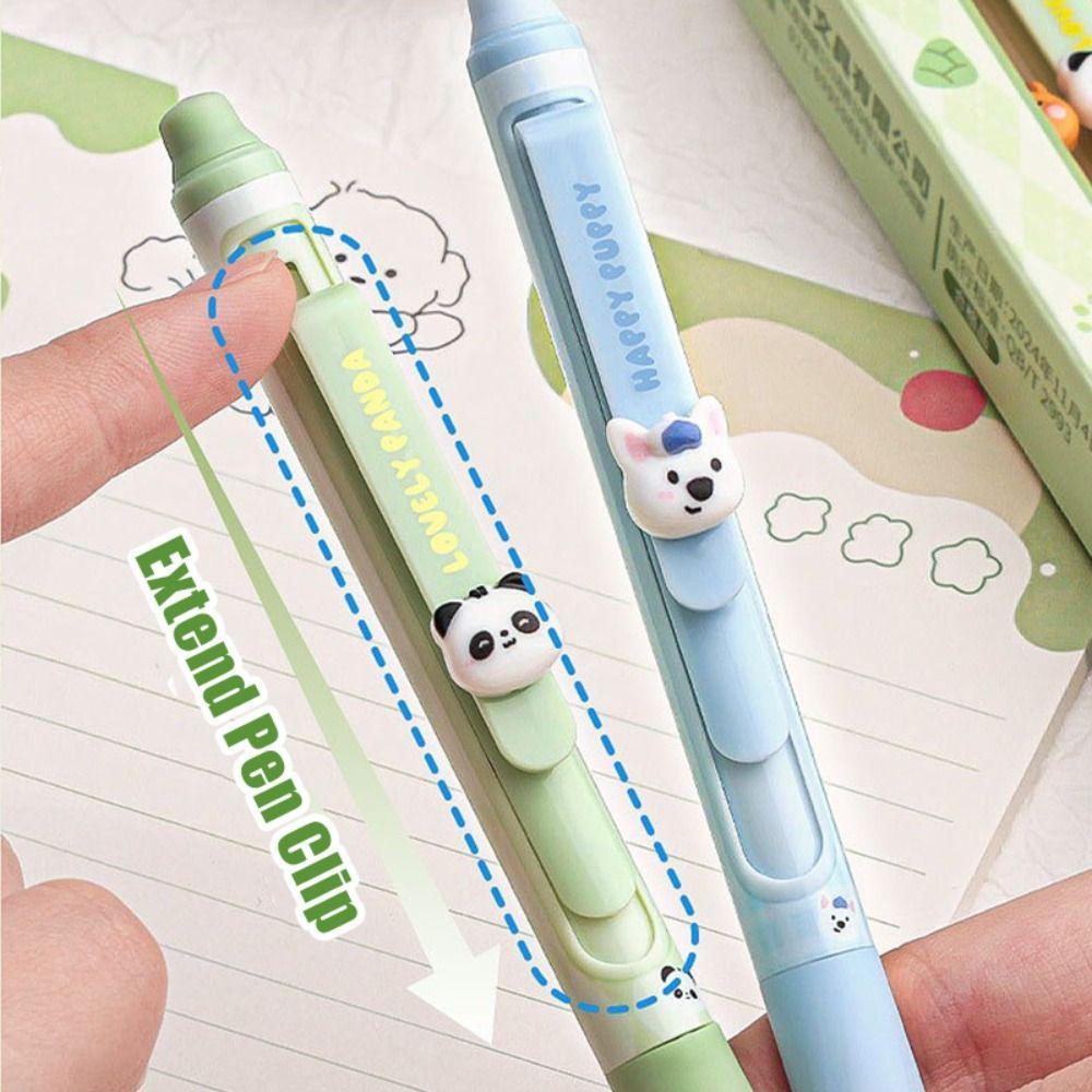 4PCS/Box Erasable Neutral Pen 0.5mm Black/Blue Ink Writing Tool High Quality Erasable Gel Pen  Gift