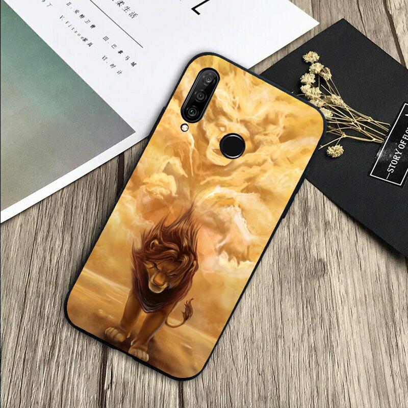 Lion Animal For Huawei Nova 8i 11i 12i 12s 9 10 SE Y60 Y70 Y90 Y72 Y73 Y61 Y91 P60 Pro P30 P40 Lite Case