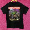 Monster Jam Grave Digger Поддерживай лопату острой Графическая футболка 100% хлопок Мужские футболки Топ