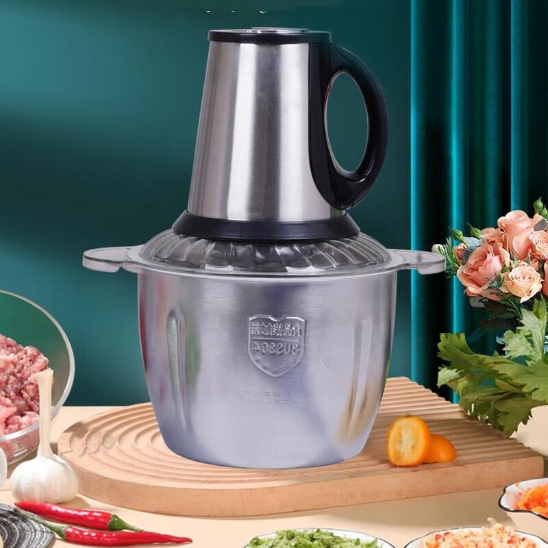 ZISIZ Многофункциональный кухонный комбайн и мясорубка большой вместимости