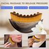 2PCS New Lymphatic Contour Face Brush, Contour Face Brush for Lymphatic Drainage, Ergonomically Designed to Fit The Skin Precisely, Face Lifting Tool