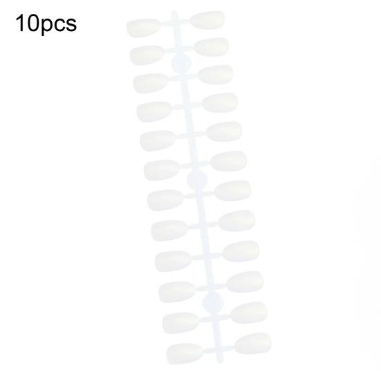 240 шт./упак. лак для ногтей Цветная карта для начинающих практика образец поддельные советы дисплей