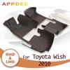 APPDEE автомобильные коврики для Toyota 2010, изготовленные на заказ автомобильные подушечки для ног, автомобильный ковер