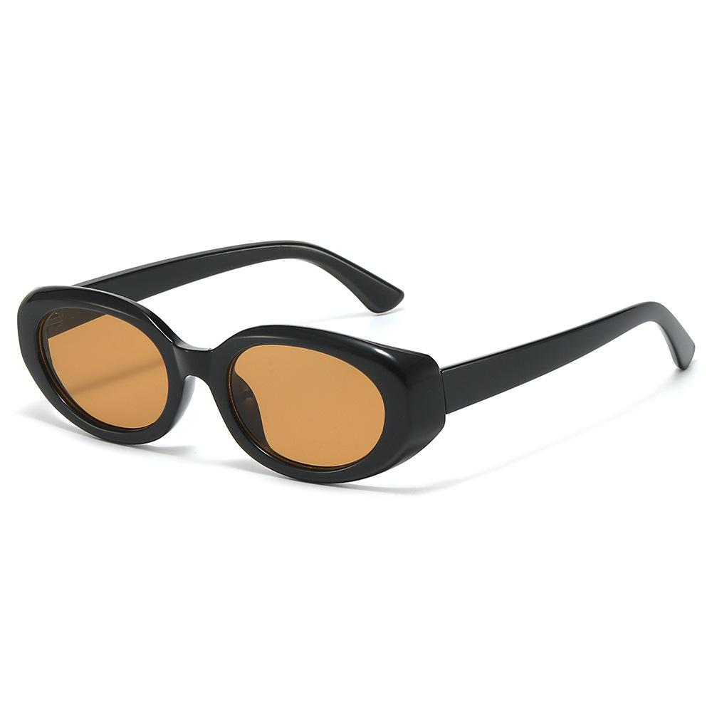 New cat's eye retro ins style men's and women's sunglasses, European and American fashion popular street photography fashion sunglasses