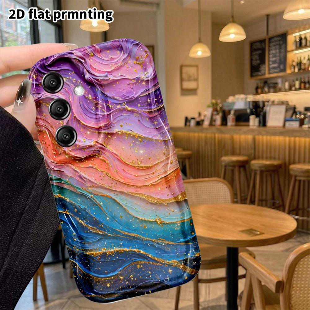 Phone Case: 2D Flat Samsung Galaxy A34 A35 M05 M06 S20 S22 S21 FE Plus 5G Protective Case, Thick Coating Fluid, Christmas and Halloween Gifts