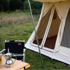 ZISIZ Large Canvas Camping Cabin Tent