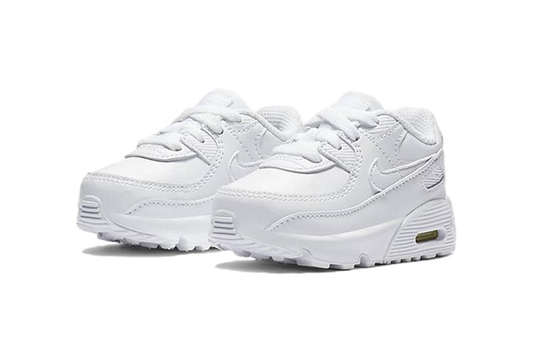Nike Air Max 90 Кожаные Тройной Белый TD CD6868-100