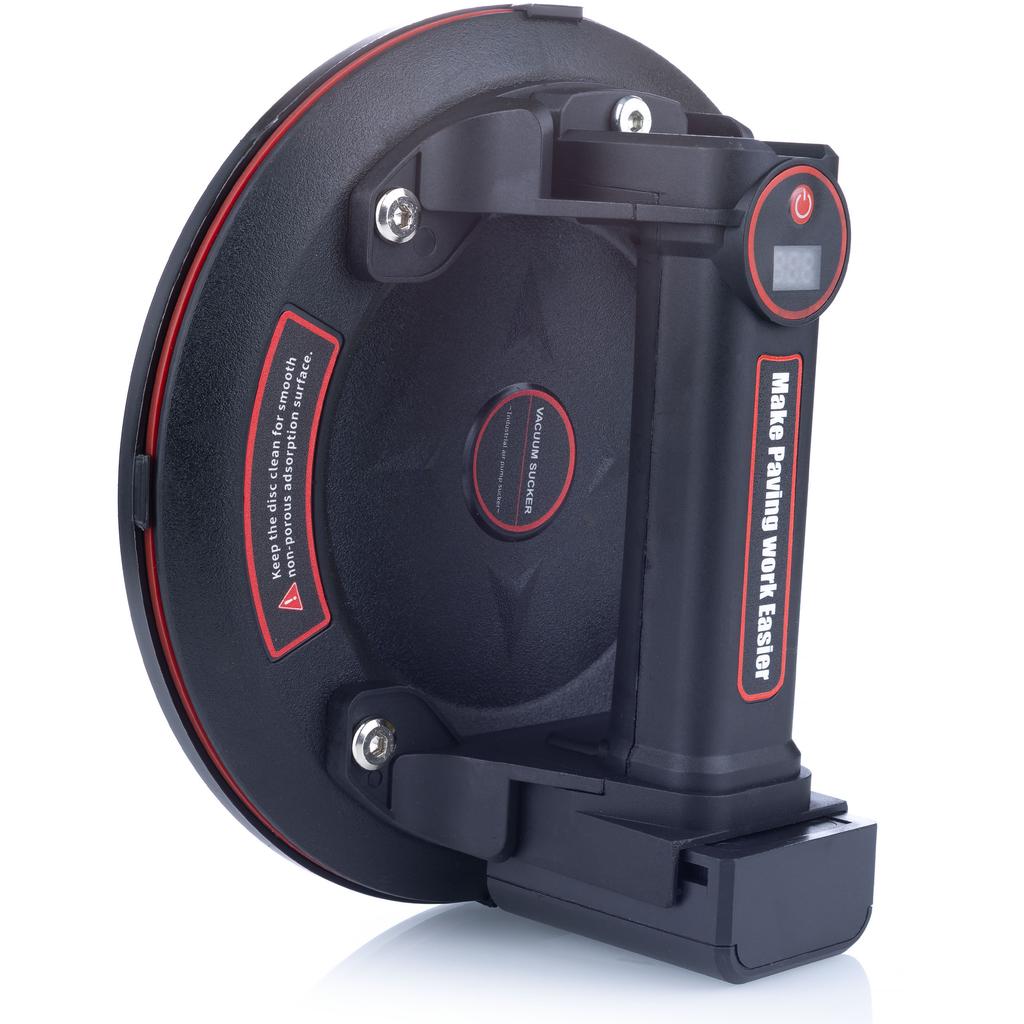 Rechargeable vacuum plate transfer cup with digital display
