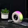 With RGB Lighting Mini Bluetooth Speaker 2-in-1 Portable Subwoofer Wireless Sound Box  Men Women