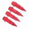 4Pcs Aluminum Alloy Spike Wheel Tire Valve Stem Car Truck Air Dust Caps Covers Red