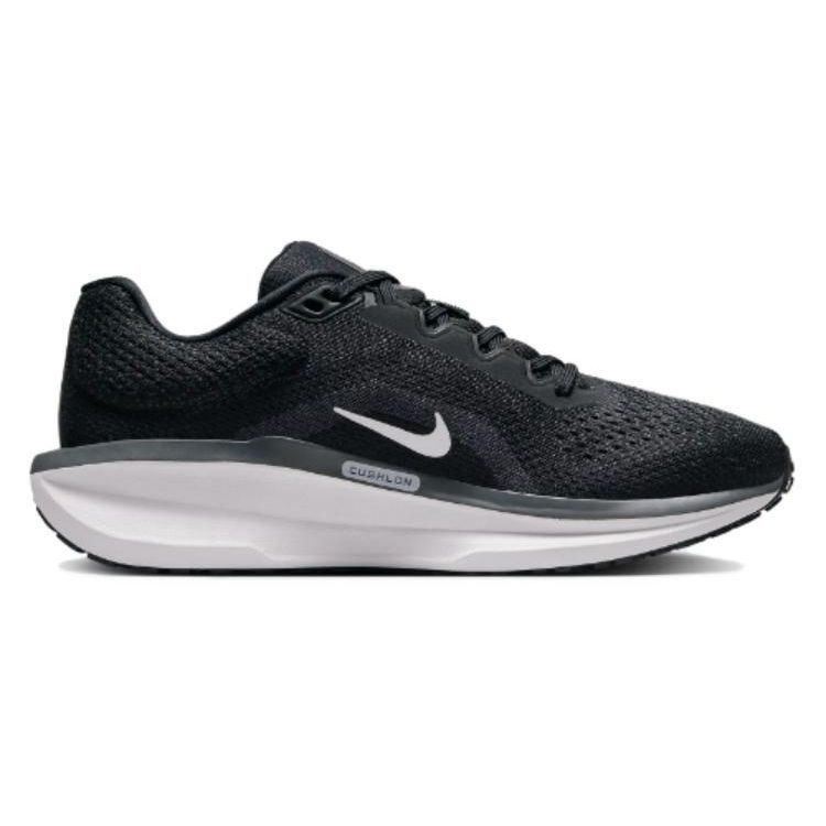 Nike Air Winflo 11 Черно-белые женские кроссовки антрацитовый холодный-серый FJ9510-001