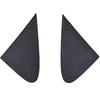 2Pcs Car Side View Mirror Fender Corner Trim Cover For Toyota Corolla 2008-2013