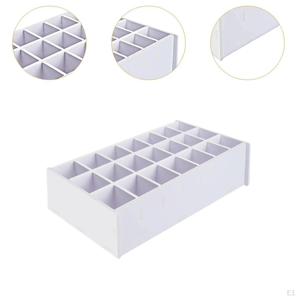 Art Supplies Storage Rack for Watercolor Paints And Brushes