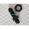 -AN3-AN16 Anoized Aluminum Straight Male Thread Flare Bulkhead Finish Fitting With Bulkhead Nut Hose Ends Fuel System Fittings7