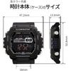 Мужские часы Casio Standard Digital с металлическим циферблатом MWD-110HB-1BV Полностью черные Зарубежная модель