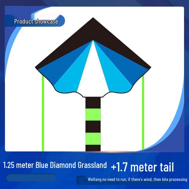 Great Plains Extra Large Rainbow Kite for Kids - Excellent Flying Cartoon Design