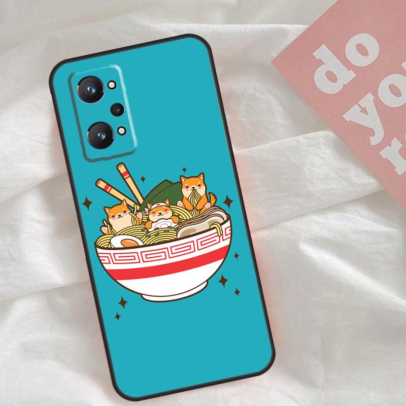 Чехол для любителей рамена для Realme C75 C63 C61 C65 C67 C55 C51 C53 C35 C71 15 11 12 13 14 Pro Plus GT6 GT7 Pro
