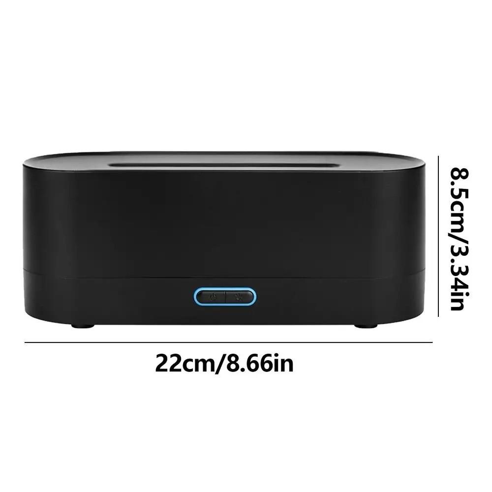 160mL Capacity Smart Aroma Diffuser RGB Flame Ultrasonic Mist Maker Aromatherapy