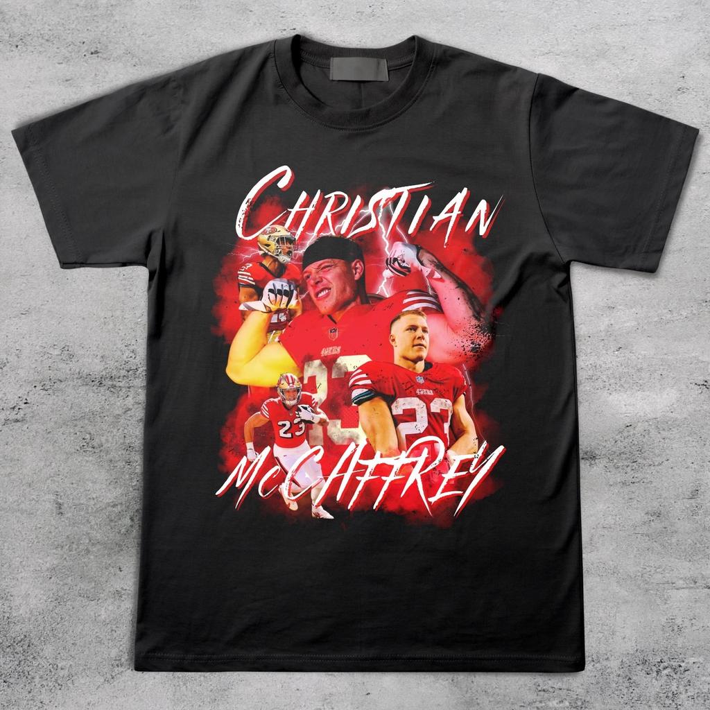49ERS CHRISTIAN MCCAFFREY "RUN CMC" T-SHIRT