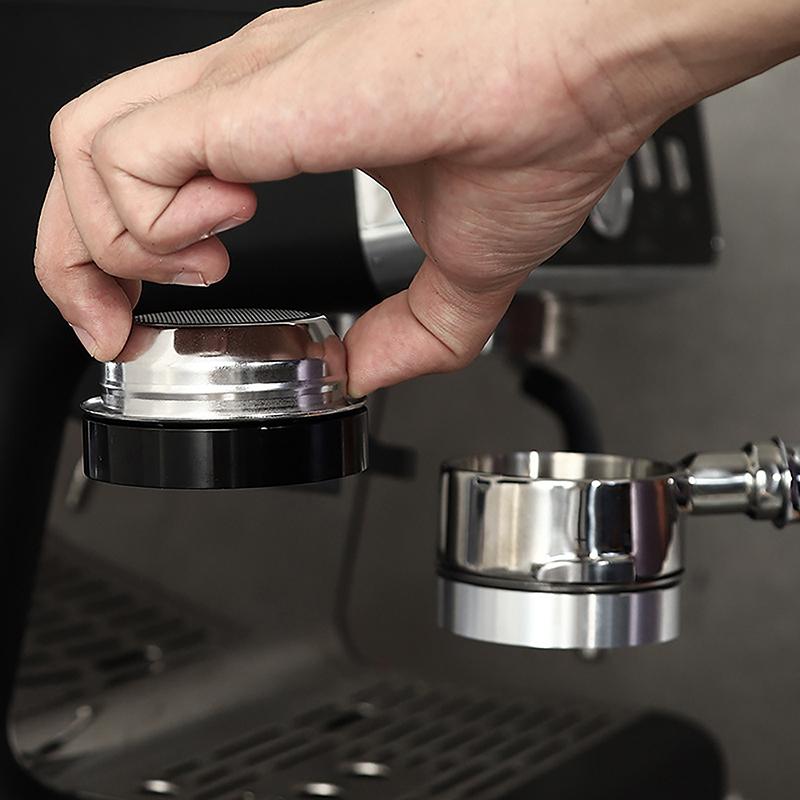 Кольцо-ловушка для кофе, противомусорное кольцо для порошка, кольцо-ловушка для кофемолки 51 мм, 53 мм, 58 мм, ручка для кофе, салфетка, дозирующее кольцо для порошка, кофейные инструменты