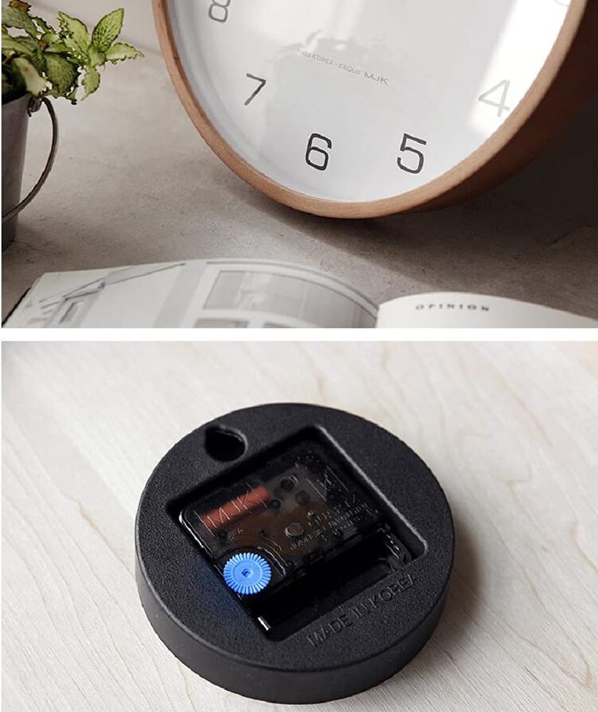 Настенные стильные настенные часы When Battery Wall Scandinavian Wall Interior Large Easy to Wall 12 дюймов BOMU-TECHBOMU Clock, Clock, Analog, Quiet, Hanging,