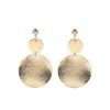 Fashion Statement Earrings 2019 Big Geometric Round Earrings For Women Hanging Dangle Earrings Drop Earing Modern Female Jewelry