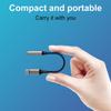 HdoorLink 180° USB Type C на 3,5 Jack адаптер для наушников USB C усилитель для наушников конвертер для Samsung S22 Ultra Tab S6 Google Xiaomi Gamer