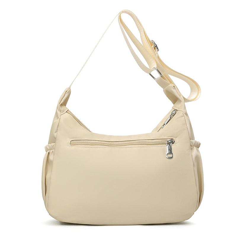 Повседневная женская нейлоновая сумка через плечо, модная, простая, в студенческом стиле, сумка кроссбоди, большой вместимости, дизайнерская женская сумочка