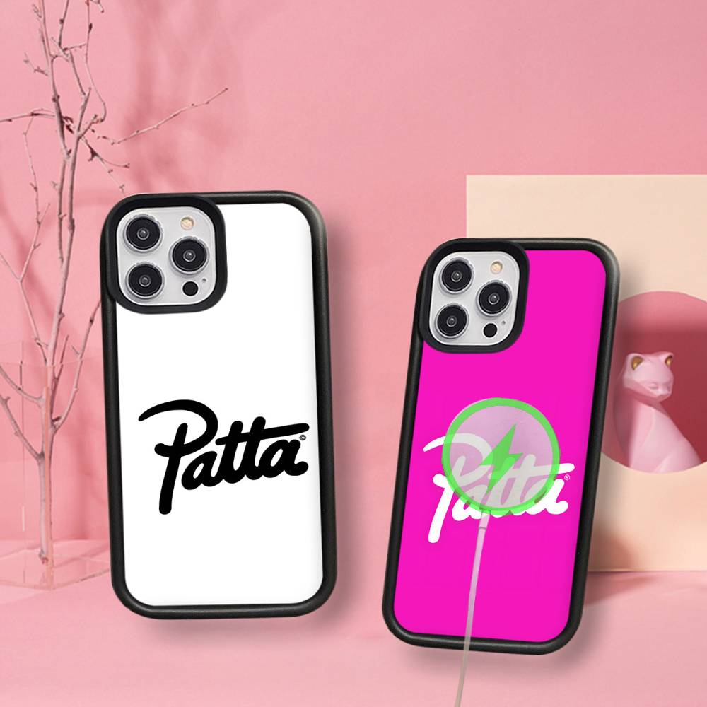 Модный магнитный чехол P-patta для iPhone 16 15 14 13 12 11 17 Pro Max Plus, чехол с поддержкой беспроводной зарядки