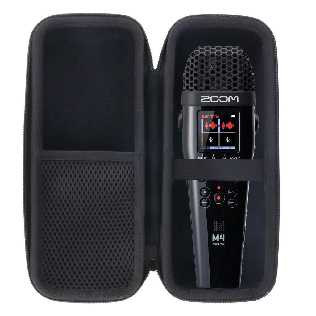 Чехол для хранения WAIYUJP, совместимый с рэковым микрофоном ZOOM, защитный чехол для хранения M4/M3.