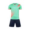 Mens Soccer Jersey Set Training Match Uniform Team Sports Kit Breathable Synthetic Fabric