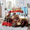 Emmet Otter's Jug-Band Christmas Theme Printed Blanket - Perfect for Couch, Bed, Travel & Outdoor Use | Machine Washable, Cozy & Durable.