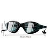 Anti-fog Adult Swimming Goggles Set with Nose Clip with Ear Plugs Silicone Swim Cap Soft Ultralight Diving Eyewear Summer2
